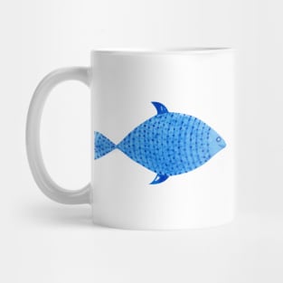 Blue fish Mug